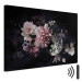 Canvas Print Dutch Bouquet - Composition With Flowers on a Black Background 151214 additionalThumb 8