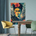 Large canvas print Frida Kahlo - A Portrait of the Artist Inspired by the Risograph Technique [Large Format] 152214 additionalThumb 5