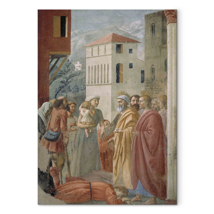 Art Reproduction St.Peter shares out alms and the death of Ananias 153014