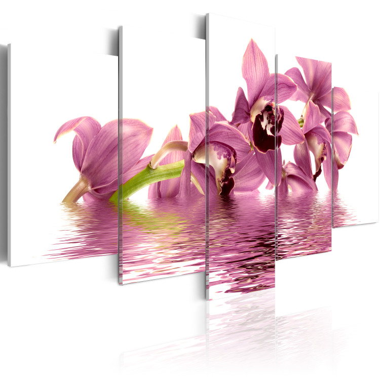 Canvas Print Floating lilies 50614 additionalImage 2