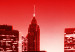 Canvas Red glow over New York - 5 pieces 58314 additionalThumb 4