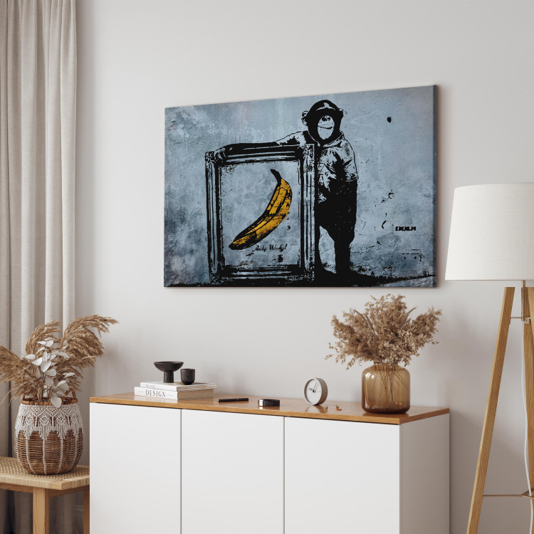 Canvas Print Inspired by Banksy 58914 additionalImage 10