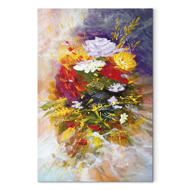 Canvas Print August Flowers 93114