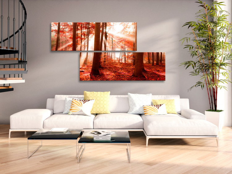 Canvas Nature: Autumnal Forest 97514 additionalImage 3