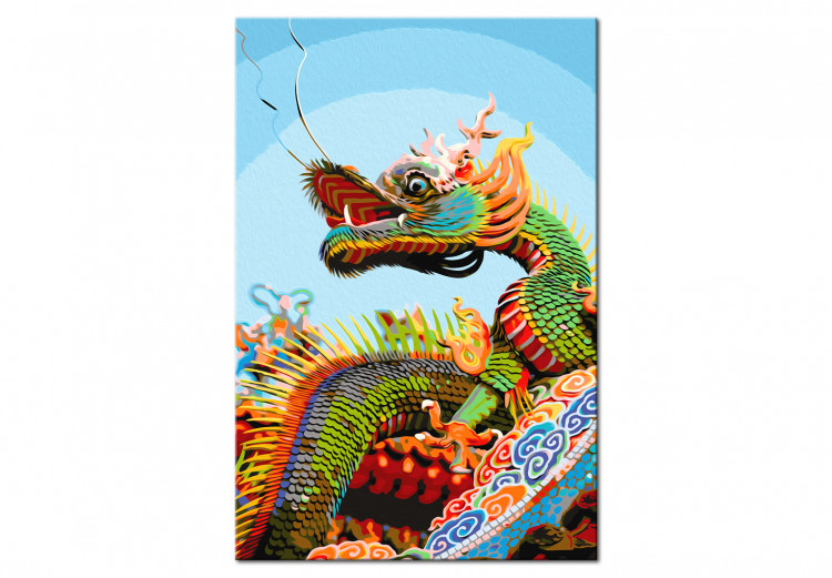 Paint by Number Kit Colourful Dragon 107424 additionalImage 6