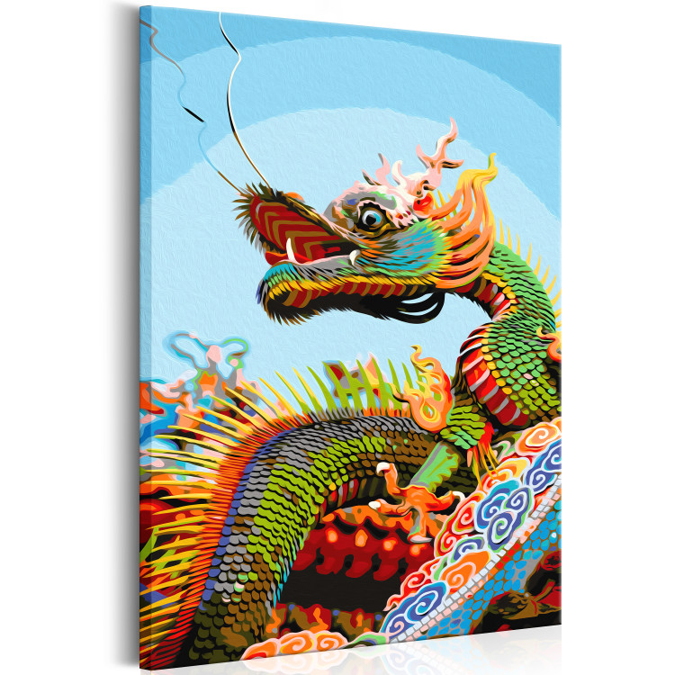 Paint by Number Kit Colourful Dragon 107424 additionalImage 5