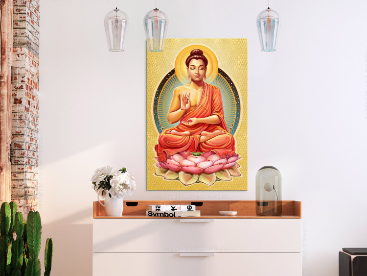 Canvas Peace of Buddha (1 Part) Vertical 108224 additionalImage 3