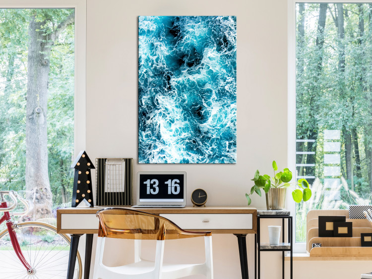 Canvas Print Sea Currents (1 Part) Vertical 115224 additionalImage 3