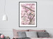 Poster Robin on Tree - small bird among branches and pink apple blossoms 116724 additionalThumb 4