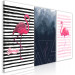 Canvas Art Print Flamingos (Collection) 116824 additionalThumb 2