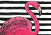 Canvas Art Print Flamingos (Collection) 116824 additionalThumb 4