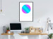 Poster Gradient in a Circle - geometric multicolored composition on white background 117624 additionalThumb 4