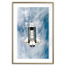 Wall Poster Space Shuttle - white space shuttle against a backdrop of clouds and oceans 123524 additionalThumb 14