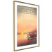Wall Poster California Beaches - English captions and car at sunset 123624 additionalThumb 3