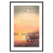 Wall Poster California Beaches - English captions and car at sunset 123624 additionalThumb 17