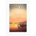 Wall Poster California Beaches - English captions and car at sunset 123624 additionalThumb 25