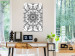 Canvas Oriental mandala - zen style black and white composition 124424 additionalThumb 3