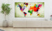 Large canvas print Colourful Continents II [Large Format] 128624 additionalThumb 5