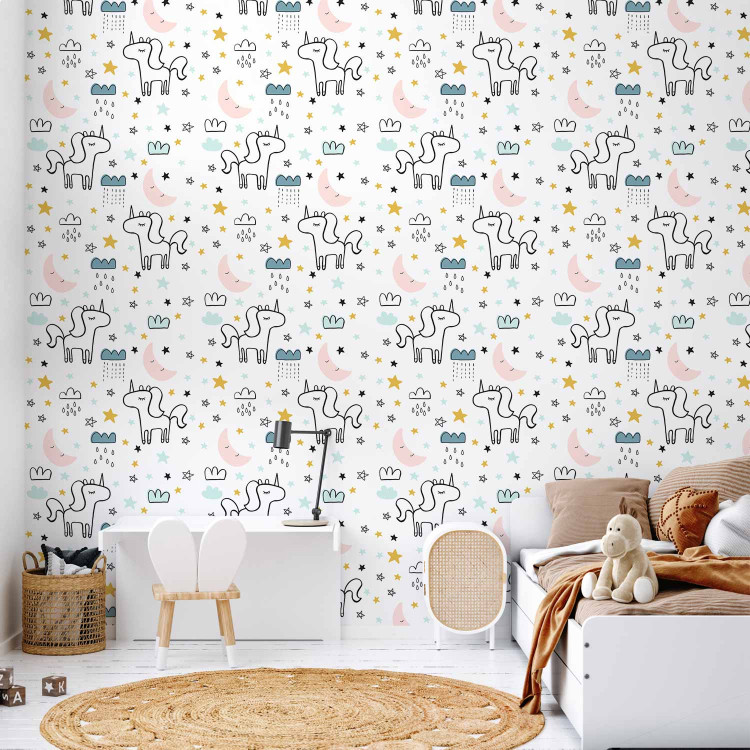 Modern Wallpaper Magic Unicorns 129024 additionalImage 10