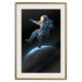 Poster Cosmic Stroll - fantasy with astronaut and planet against dark backdrop 129424 additionalThumb 20