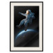 Poster Cosmic Stroll - fantasy with astronaut and planet against dark backdrop 129424 additionalThumb 19