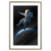 Poster Cosmic Stroll - fantasy with astronaut and planet against dark backdrop 129424 additionalThumb 14