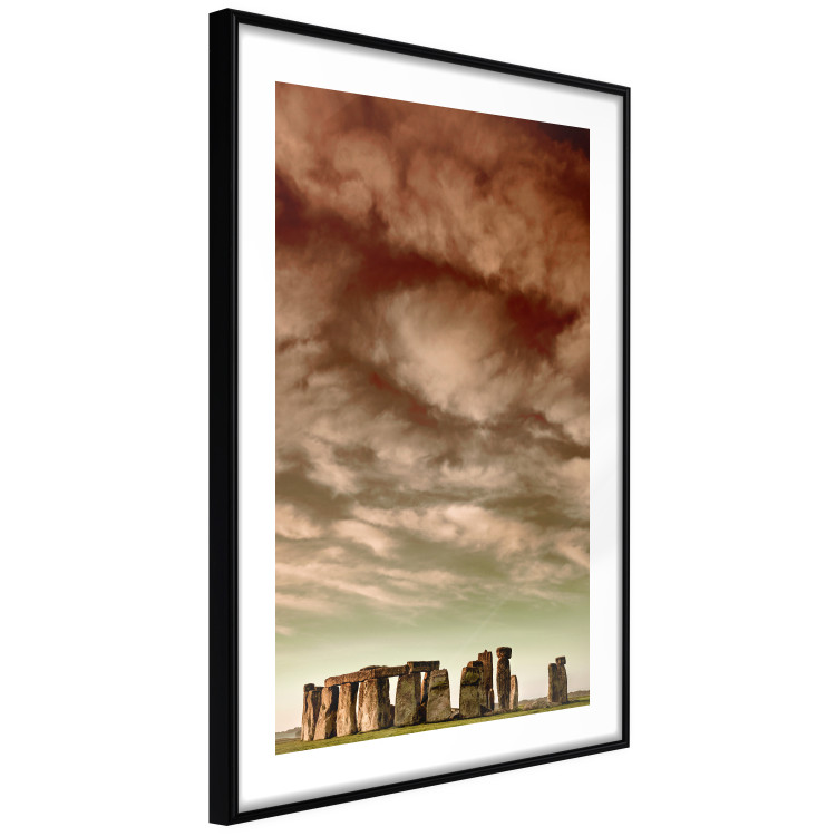 Poster Clouds over Stonehenge - sky landscape with clouds over the stones 129724 additionalImage 6