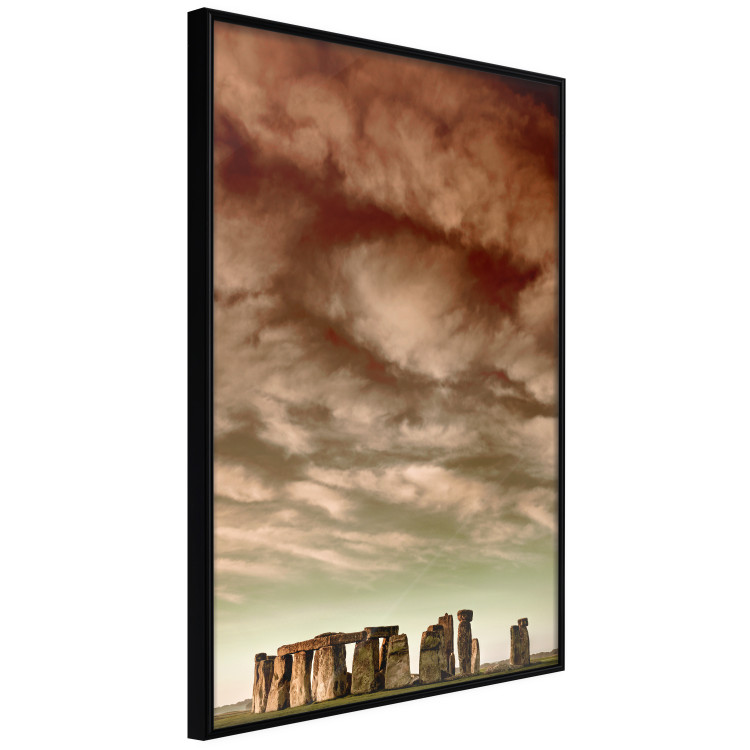 Poster Clouds over Stonehenge - sky landscape with clouds over the stones 129724 additionalImage 11