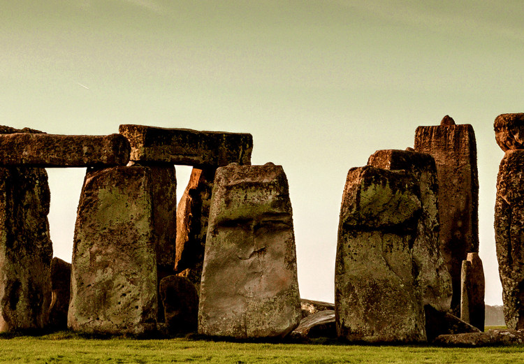 Poster Clouds over Stonehenge - sky landscape with clouds over the stones 129724 additionalImage 9