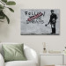 Canvas Follow Your Dreams Cancelled by Banksy - urban street art with texts 132424 additionalThumb 11