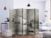 Room Divider Screen Wild Stallion II (5-piece) - galloping white horse and light smoke in the background 133324 additionalThumb 2