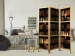 Room Separator Bookshelves (3-piece) - composition with a wooden bookshelf 133424 additionalThumb 8
