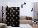 Room Divider Empire of Style (3-piece) - composition in black background and crystals 133524 additionalThumb 4