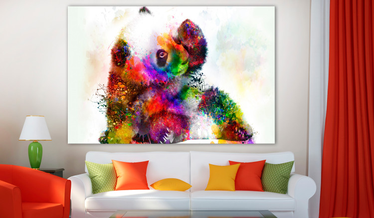 Large canvas print Little Panda [Large Format] 136424 additionalImage 3