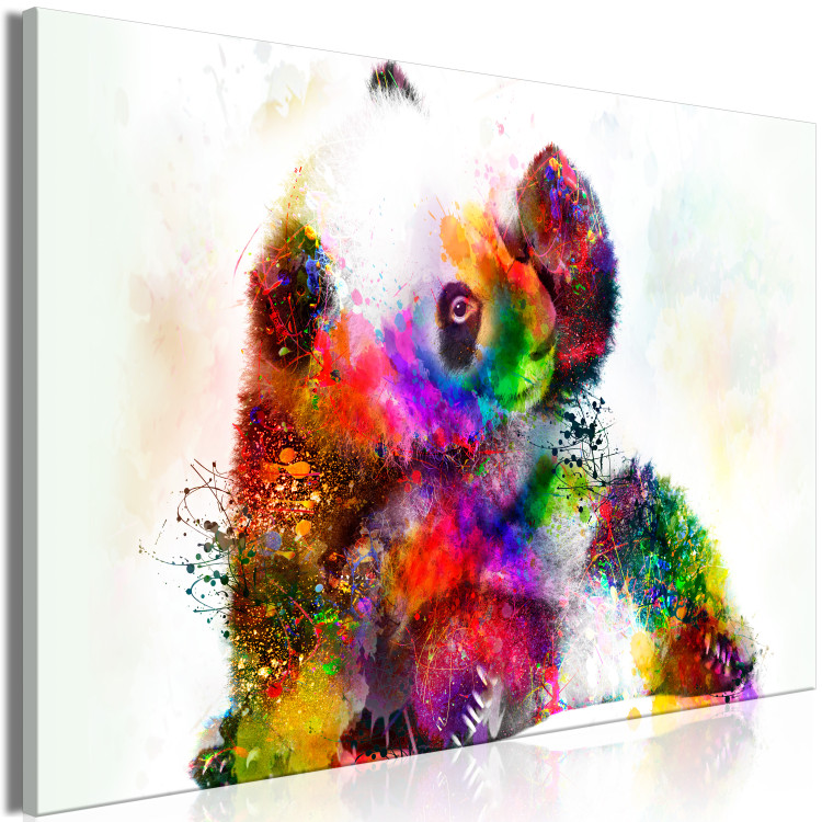 Large canvas print Little Panda [Large Format] 136424 additionalImage 2