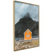 Wall Poster Northern Shore - majestic composition of a yellow cottage against mountains 138724 additionalThumb 13