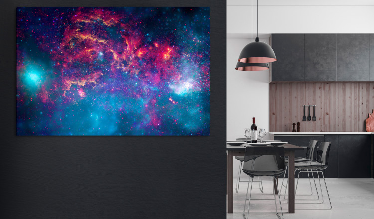 Large canvas print Cosmic Constellations - Milky Way Seen through a Telescope 146324 additionalImage 3
