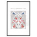 Wall Poster Festive Shapes - Jumping Deer and Blue Holly 148024 additionalThumb 24