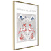 Wall Poster Festive Shapes - Jumping Deer and Blue Holly 148024 additionalThumb 6
