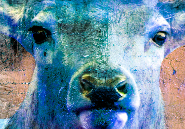 Large canvas print Blue Deer II [Large Format]  149124 additionalImage 4