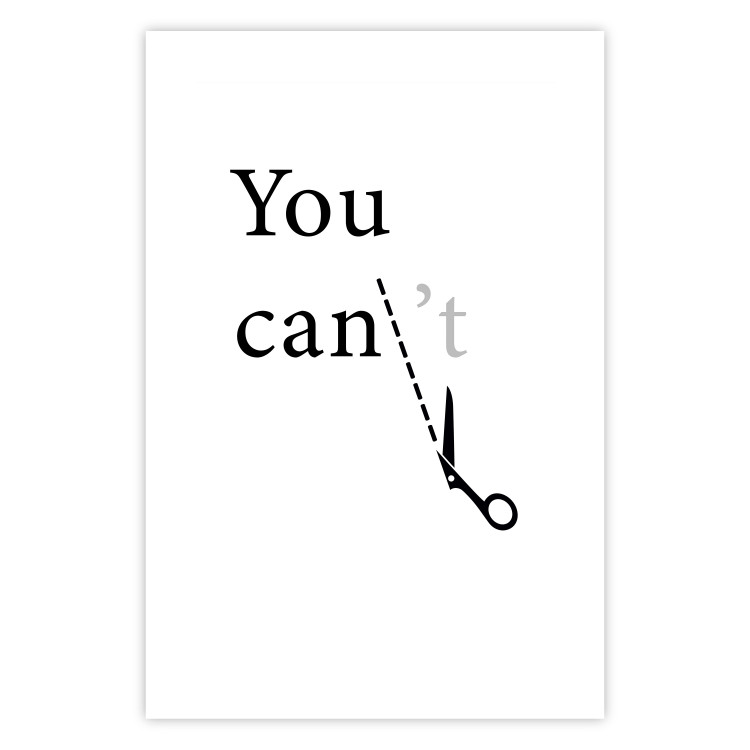 Wall Poster You Can Always Do Everything - Dark Inscription With Graphics on a White Background 149724 additionalImage 19
