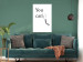 Wall Poster You Can Always Do Everything - Dark Inscription With Graphics on a White Background 149724 additionalThumb 7