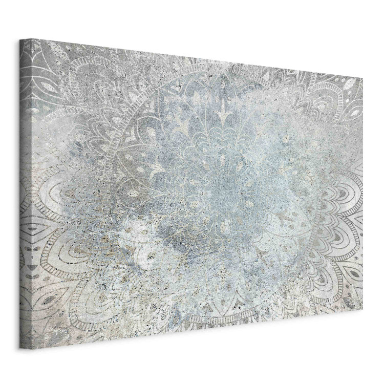 Large canvas print Mandala - A Bright Ornament in Patina Colors on a Natural Background [Large Format] 151224 additionalImage 2