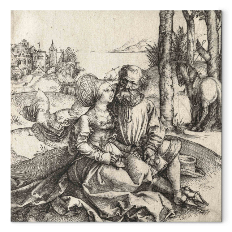 Reproduction Painting Der Liebesantrag 154224