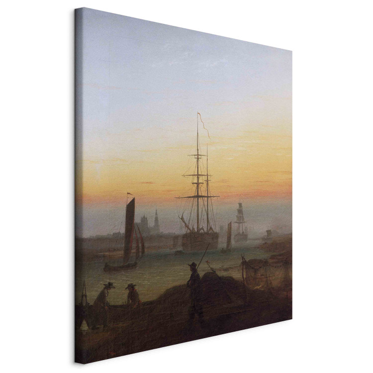 Reproduction Painting The harbour of Greifswald 157524 additionalImage 2