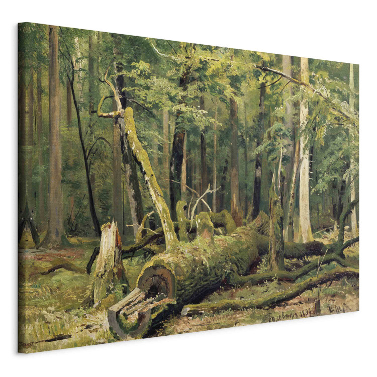 Reproduction Painting Rain in an oak forest  159624 additionalImage 2