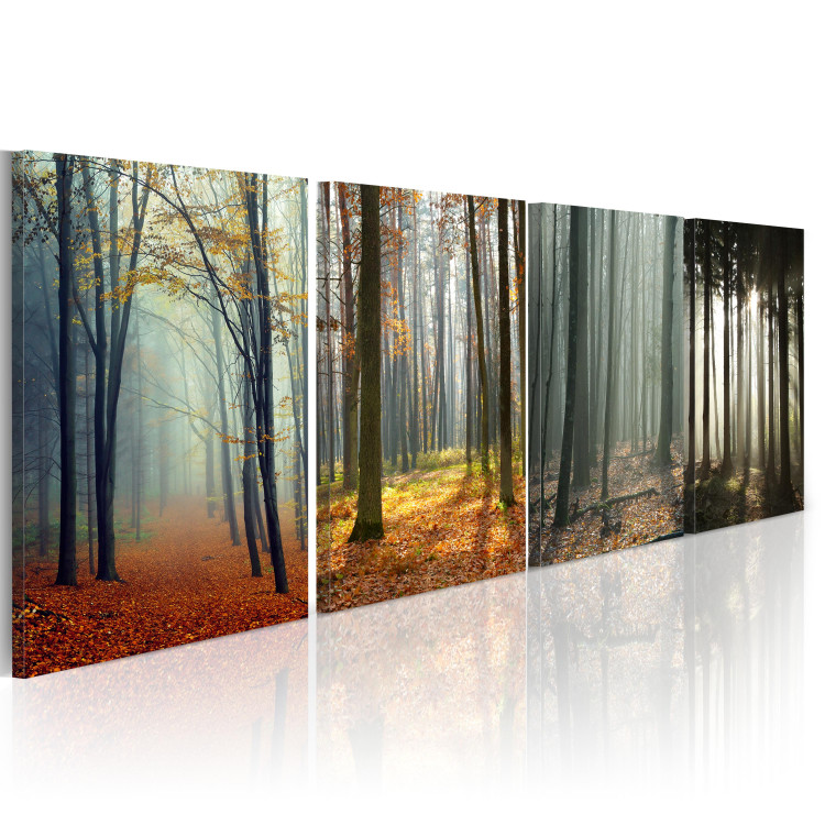 Canvas Art Print Forest's moods 50424 additionalImage 2