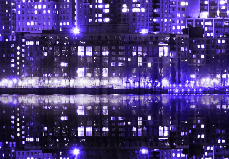 Canvas Deep deep purple - NYC 58324 additionalImage 5