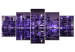 Canvas Deep deep purple - NYC 58324