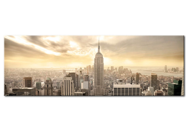 Canvas Print New York City among the clouds 58424